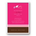 Special Delivery -- Pink Baby Shower Invitation