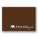 Baby Mobile -- Mocha & Sky Thank You Card