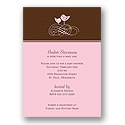 A Birdie Told Me -- Pink Baby Shower Invitation