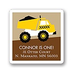 Hard Hat Required -- Address Label