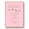 Sugar & Spice -- Birthday Party Invitation