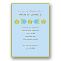 Frogs & Snails -- Birthday Party Invitation