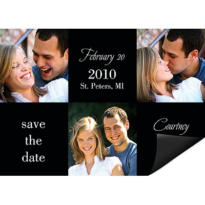 Love Squared - Save the Date Magnet