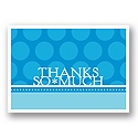 Sweet Baby -- Blue Thank You Card