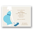 Love Shows -- Blue Baby Shower Invitation