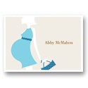 Love Shows -- Blue Thank You Card