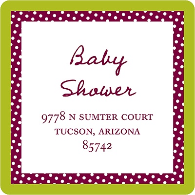Love Shows -- Address Label