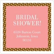 Chic Shower - Address Label