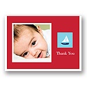 Smooth Sailing -- Photo Thank You Card