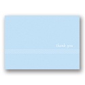 Delicate Dots -- Sky Thank You Card