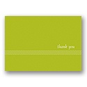 Delicate Dots -- Celery Thank You Card