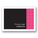 Checkered -- Lipstick Thank You Card