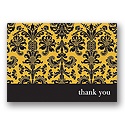 Collage -- Gold Thank You Card