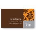Collage -- Orange Calling Card