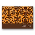 Collage -- Orange Thank You Card