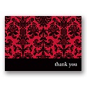 Collage -- Merlot Thank You Card