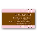 Spring Bliss -- Pink Calling Card