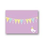 Banner Year -- Violet Thank You Card