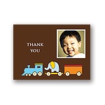Choo Choo! -- Photo Thank You Card