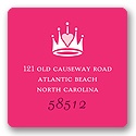 Pink Princess -- Address Label