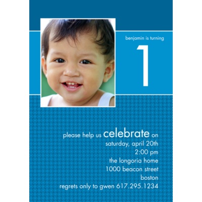 All Boy -- Birthday Invitation