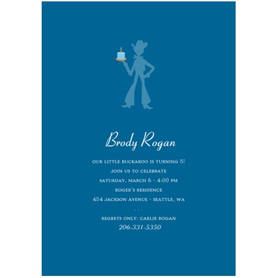 Yee-haw -- Boys Birthday Invitation Yee-haw -- Boys Birthday Invitation