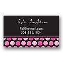 Inviting Dots -- Lipstick Calling Card