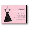 Little Black Dress -- Bachelorette Party Invitation