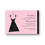 Little Black Dress -- Bachelorette Party Invitation