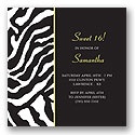 Wild Night Out - Canary Birthday Party Invitation