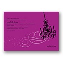Elegant Affair -- Grape Bachelorette Party Invitation