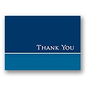 Classy Colors -- Navy Thank You Card