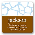 Welcome to the Jungle -- Blue Address Label