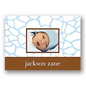 Welcome to the Jungle -- Blue Photo Thank You Card