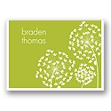 Little Bug -- Olive Recycled Thank You Card
