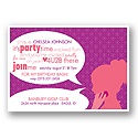 C U There -- Grape Birthday Party Invitation