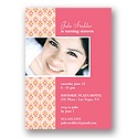 Lined with Lace -- Lipstick Birthday Party Invitation