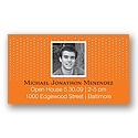 Primary Dots -- Orange Profile Card
