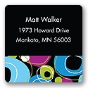 Rock On - Blue Address Label