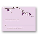 Springtime -- Violet Respond Card
