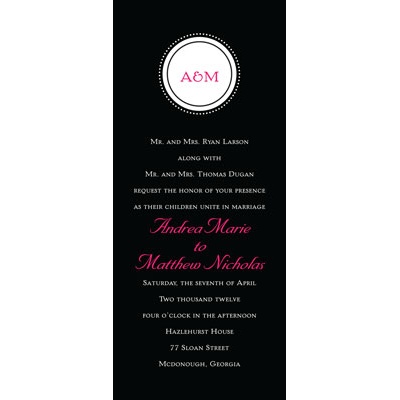 Classic Impression - Wedding Invitation