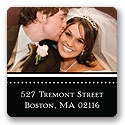 Classic Impression - Ebony Photo Address Label