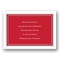 Classic Impression - Merlot Reception Card