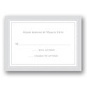 Classic Impression - White Respond Card