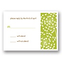 Flirty Stems -- Olive Respond Card