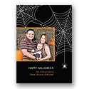 Spooky Spider -- Halloween Photo Card
