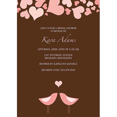 Showering Love -- Bridal Shower Invitation