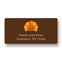 Gobble Gobble Turkey -- Thanksgiving Address Label