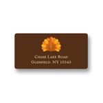 Gobble Gobble Turkey -- Thanksgiving Address Label