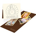 Gobble Gobble Turkey -- Kids Thank You Cards